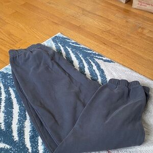 Hollister Men's Charcoal Joggers